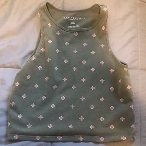 Aéropostale green crop top
